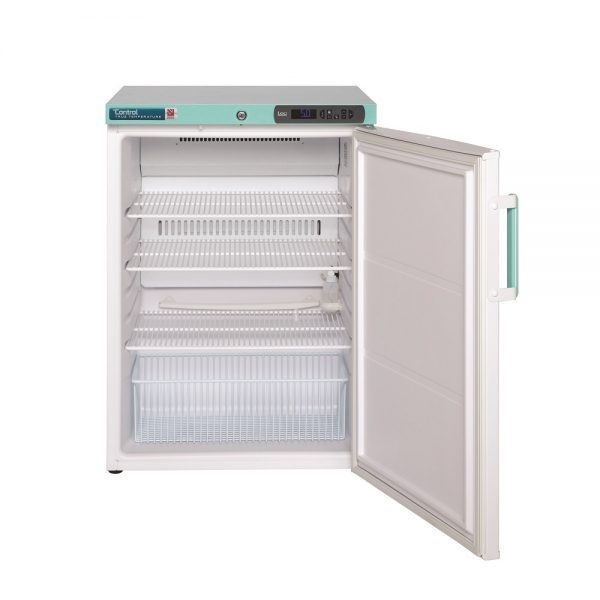PGRC151UK Undercounter Pharmacy Refrigerator Glass Door 151L Medicare Uk