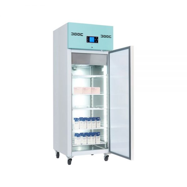 PSR600UK Large Laboratory Refrigerator Solid Door Open 2