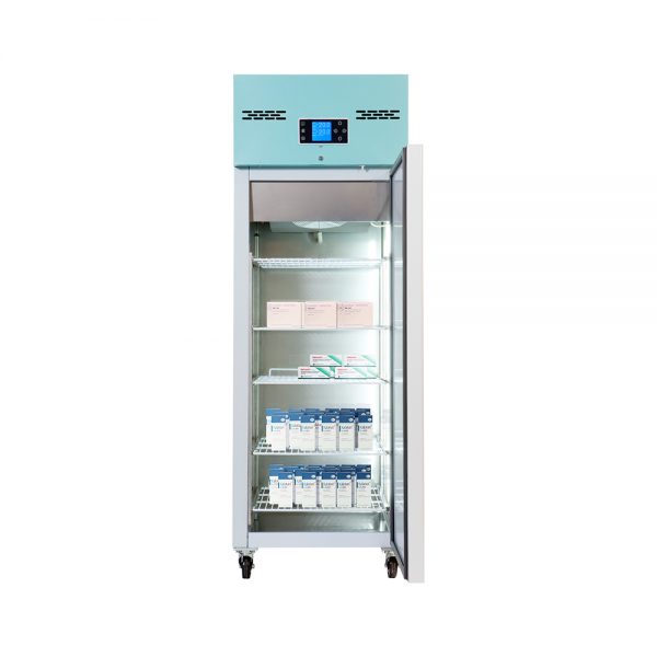 PSR600UK-Large-Laboratory-Refrigerator-Solid-Door-Open